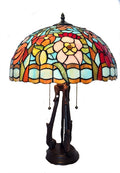 W2 TRADING Tiffany Flora Table Lamp TL1612