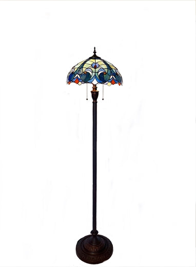 W2 TRADING Tiffany Floor Lamp F1626