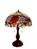 W2 TRADING Flower Tiffany Table Lamp TL1653