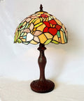 W2 TRADING Flower Tiffany Table Lamp DCE21-12