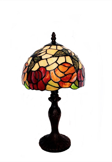 W2 TRADING Butterfly Tiffany Table Lamp DCE43-8