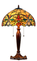 W2 TRADING Flower Tiffany Table Lamp TL1651