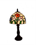 W2 TRADING Flower Tiffany Table Lamp DCE41-8