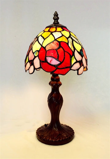 W2 TRADING Flower Small Tiffany Lamp DCE28-7