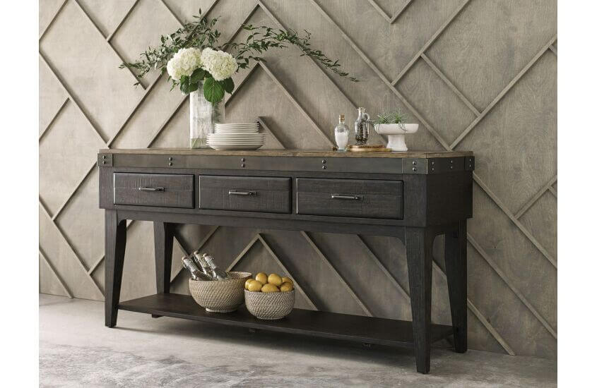 KINCAID PLANK ROAD ARTISANS SIDEBOARD CHARCOAL 706-850C