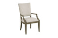 KINCAID PLANK ROAD HOWELL ARM CHAIR STONE  SET OF TWO 706-623S