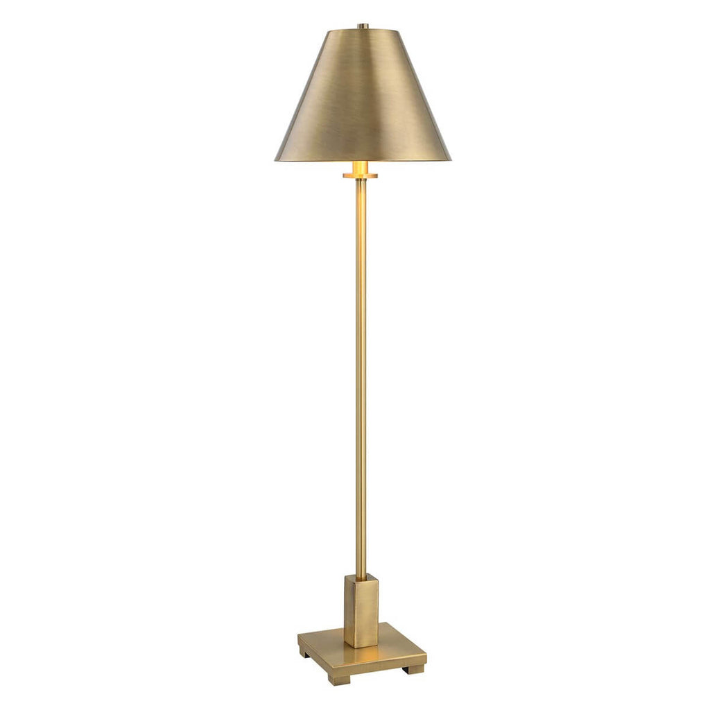 UTTERMOST PILOT BUFFET LAMP BRASS 30154-1