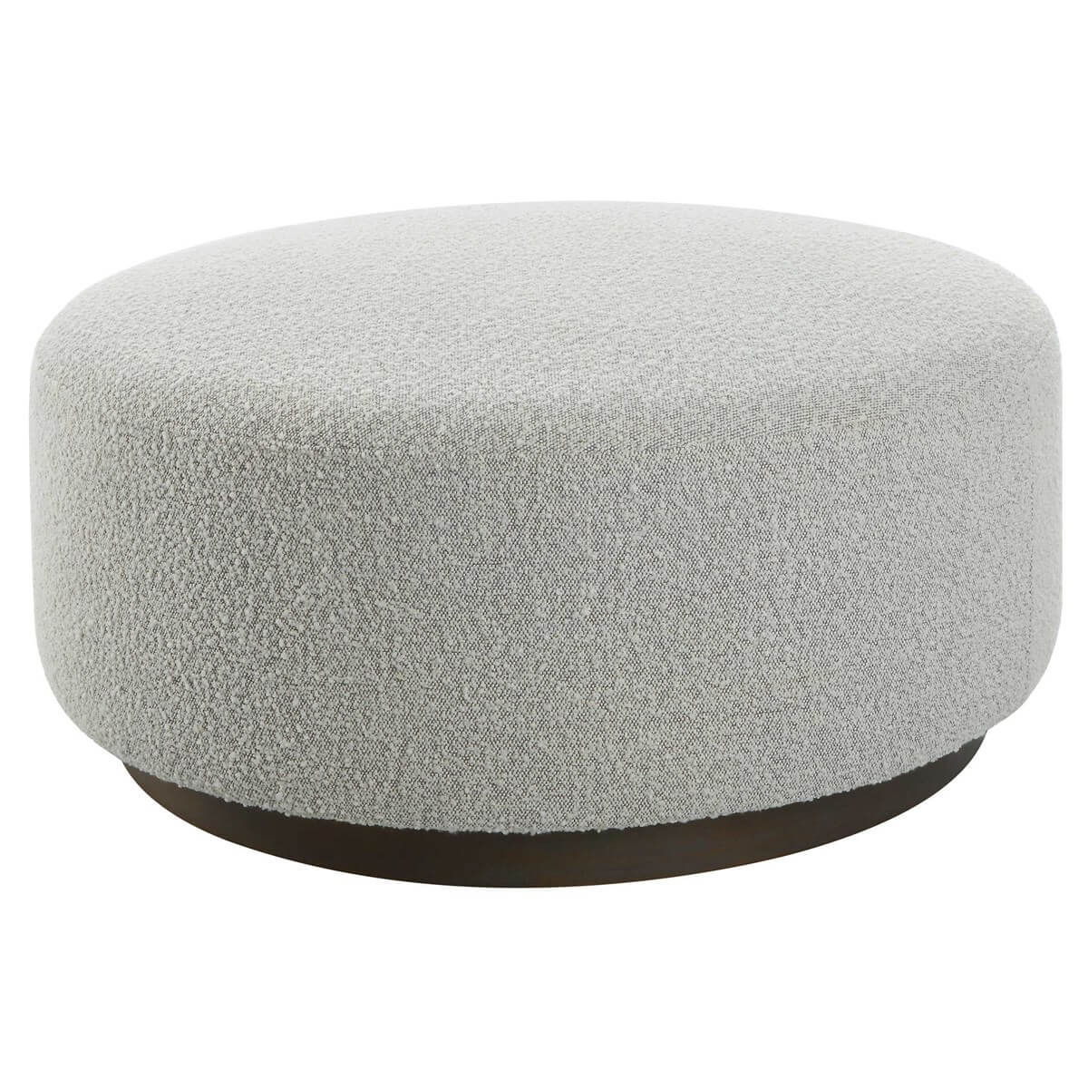 UTTERMOST AVILA OTTOMAN LARGE GRAY 23742