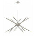 LIVEX LIGHTING Soho Chandelier Brushed Nickel 46776-91