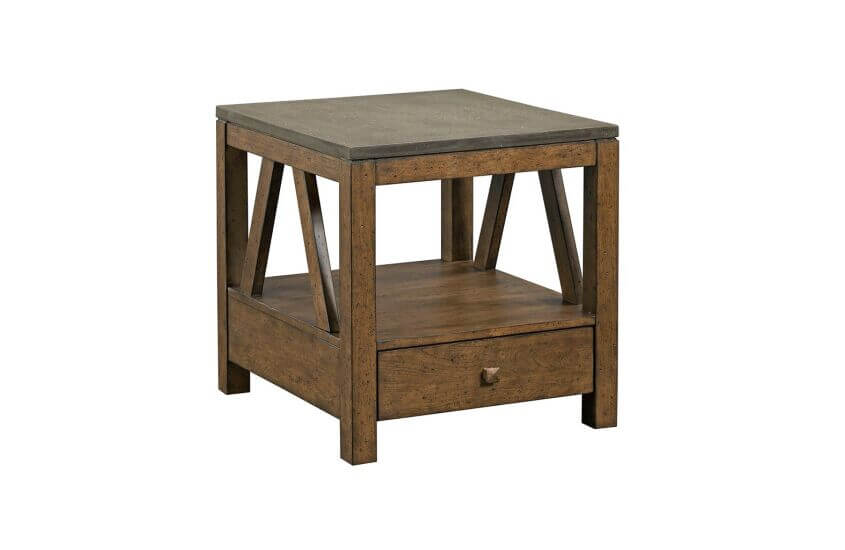 KINCAID MODERN CLASSICS MASON DRAWER END TABLE 69-1132