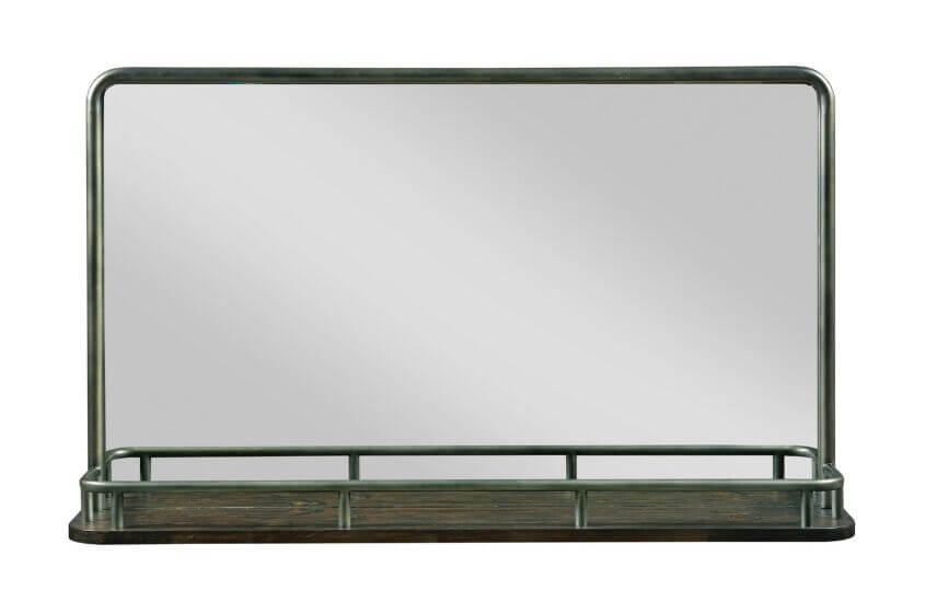 KINCAID PLANK ROAD WESTWOOD LANDSCAPE MIRROR CHARCOAL 706-040C