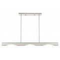 LIVEX LINGHTING Acra Linear Chandelier Brushed Nickel 45917-91