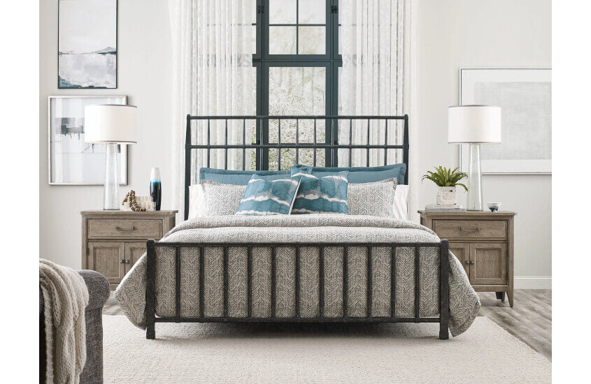 KINCAID ACQUISITIONS SYLVAN QUEEN METAL BED 111-300P