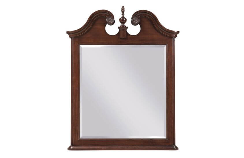 KINCAID HADLEIGH VERTICAL PEDIMENT MIRROR 607-030