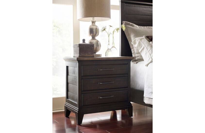 KINCAID PLANK ROAD BLAIR NIGHTSTAND CHARCOAL 706-420C