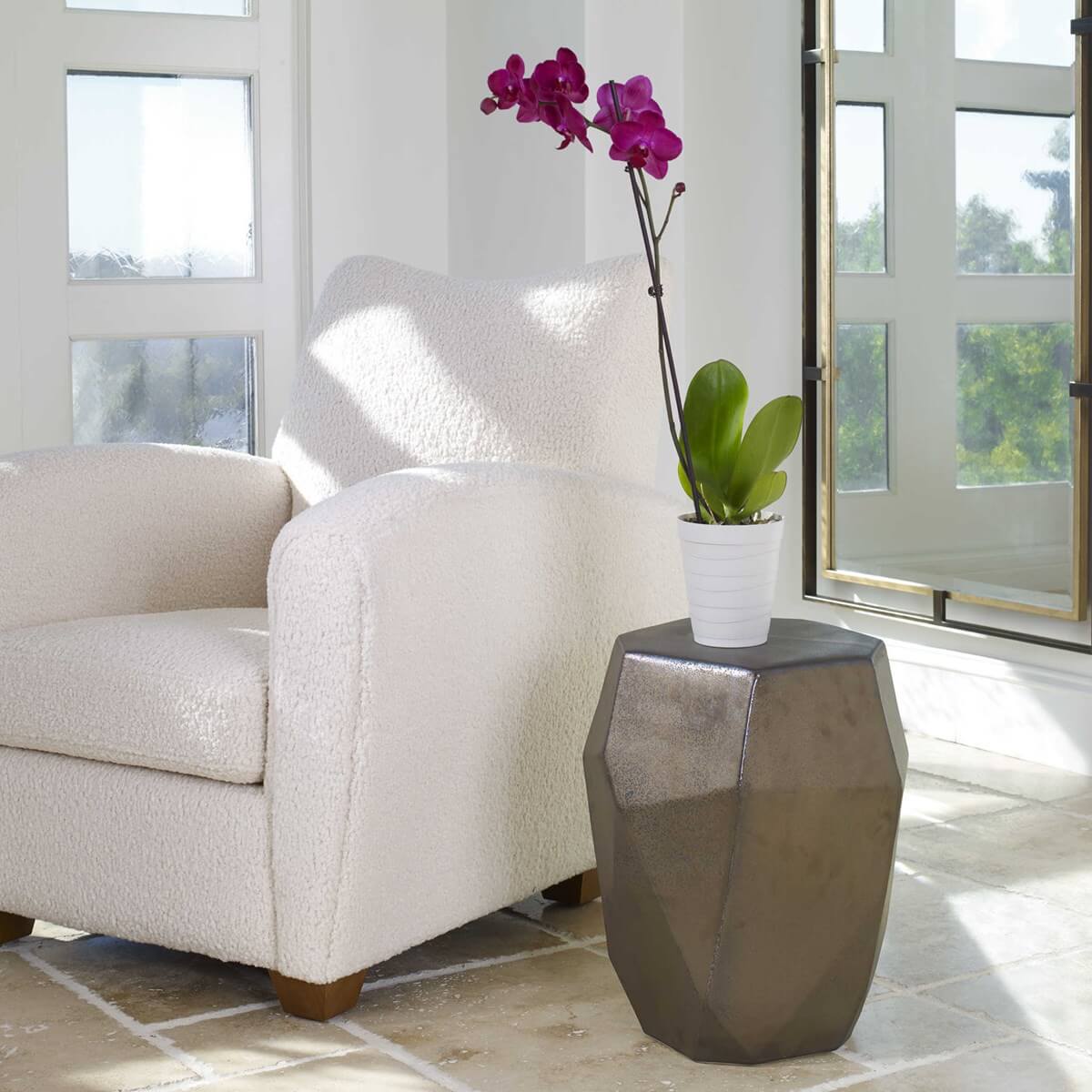 UTTERMOST TEDDY ACCENT CHAIR NATURAL 23682