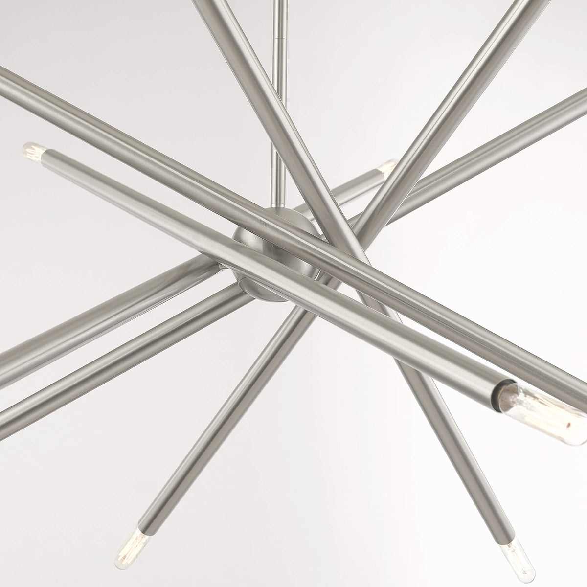 LIVEX LIGHTING Soho Chandelier Brushed Nickel 46776-91