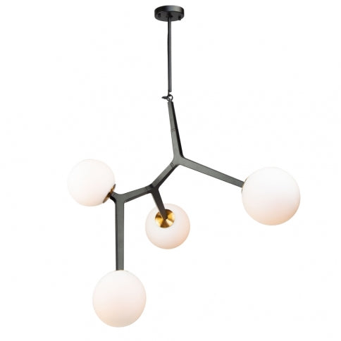 ARTCRAFT LIGHTING RAVELLO 4 LIGHT PENDANT AC10974VB