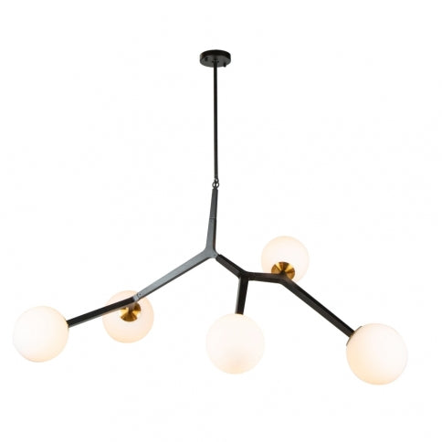ARTCRAFT LIGHTING RAVELLO 5 LIGHT PENDANT AC10975VB