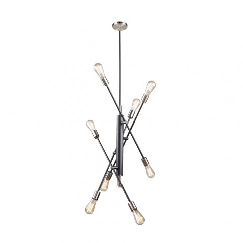 ARTCRAFT LIGHTING TRURO 8 LT PENDANT AC11253NB