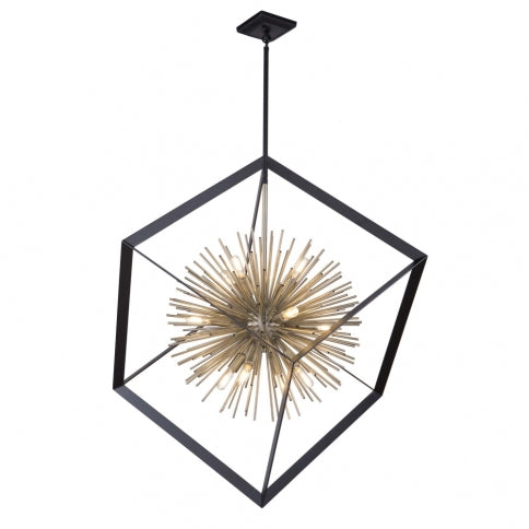 ARTCRAFT LIGHTING Sunburst Chandelier AC11441