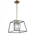 ARTCRAFT LIGHTING BRIDGETOWN 1 LIGHT CAGE PENDANT AC11601VB