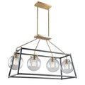 ARTCRAFT LIGHTING BRIDGETOWN 4 LIGHT CAGE LINEAR LIGHT AC11604VB