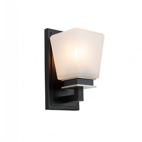 ARTCRAFT LIGHTING EASTWOOD 1 LIGHT WALL MOUNT AC11611BN