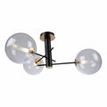 ARTCRAFT AURELIA  3 LIGHT SEMI-FLUSH MOUNT AC11763VB
