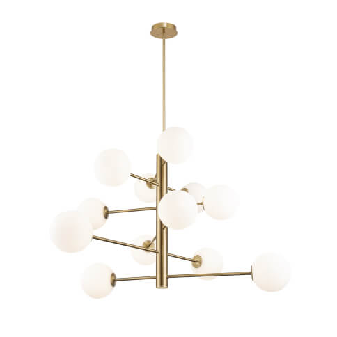 ARTCRAFT AURELIA 12-LIGHT CHANDELIER AC11768BR