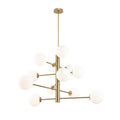 ARTCRAFT AURELIA 12-LIGHT CHANDELIER AC11768BR