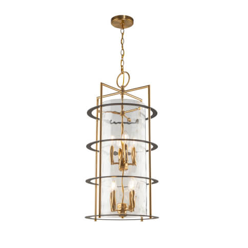 ARTCRAFT BURFORD 8-LIGHT CHANDELIER AC11818BB