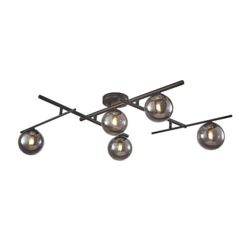 ARTCRAFT MODENA 5-LIGHT SEMI-FLUSH AC11975SM