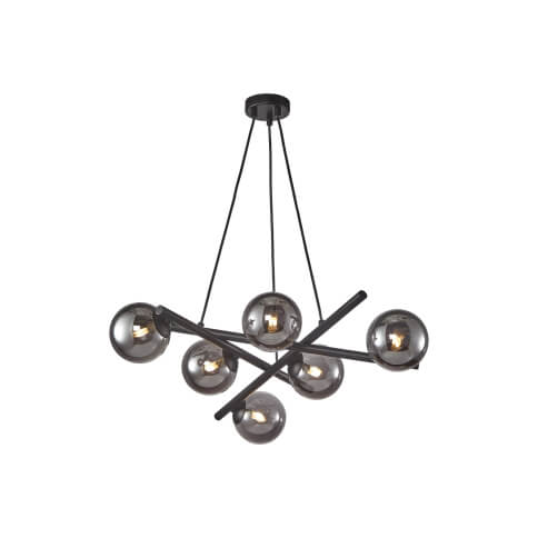 ARTCRAFT MODENA 6-LIGHT CHANDELIER AC11976SM