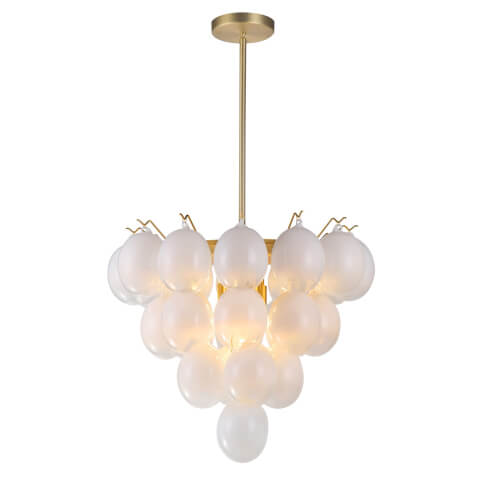 ARTCRAFT GLOBO 9-LIGHT CHANDELIER AC11999WH