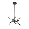 ARTCRAFT LIGHTING BATTON 14.5W LED PENDANT AC6640BK