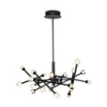 ARTCRAFT LIGHTING BATTON 27W LED PENDANT AC6641BK