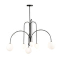 ARTCRAFT COMET  6 LIGHT CHANDELIER AC6656BK