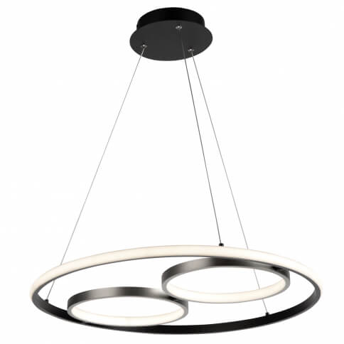 ARTCRAFT GEMINI COLLECTION LED PENDANT AC6671NB