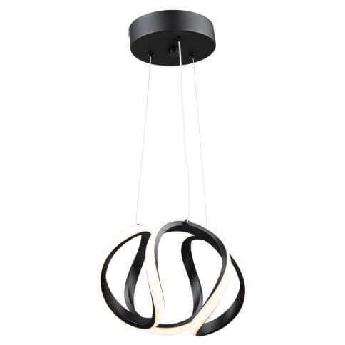 ARTCRAFT MIRA 9.5in LED PENDANT AC7637BK