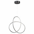 ARTCRAFT ORION LED PENDANT GRAPHITE AC7648GR