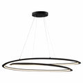 ARA COLLECTION OVAL PENDANT BLACK AC7679BK