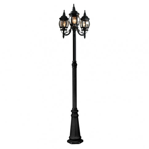 ARTCRAFT LIGHTING Classico Outdoor Post Light AC8099BK