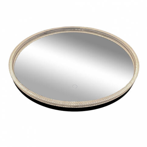 ARTCRAFT REFLECTIONS LED MIRROR WITH CRYSTALS AM340