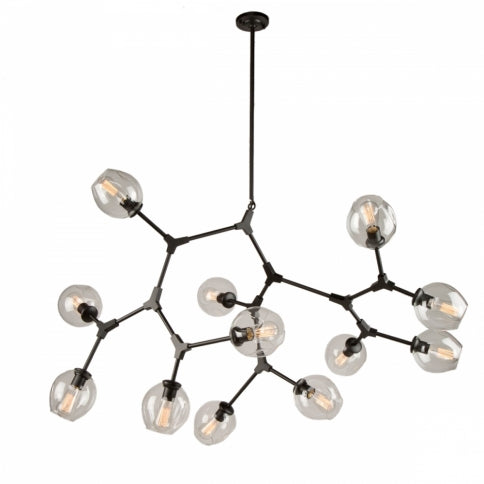ARTCRAFT LIGHTING Organic Chandelier JA14022BK