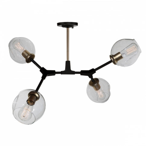 ARTCRAFT LIGHTING Organic Semi Flush JA14024VB