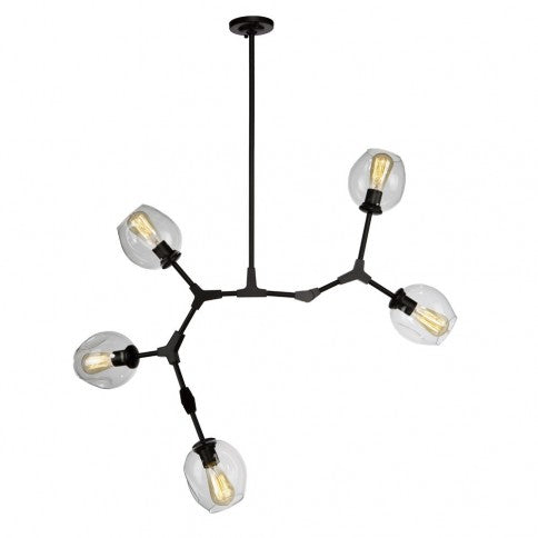 ARTCRAFT LIGHTING Organic Chandelier JA14025BK