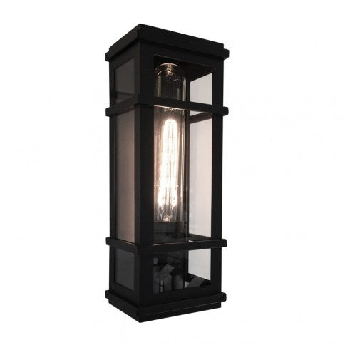 ARTCRAFT LIGHTING Granger Square Outdoor Wall Light SC13111BK