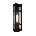 ARTCRAFT LIGHTING Granger Square Outdoor Wall Light SC13112BK