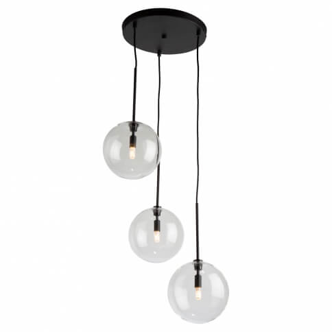 ARTCRAFT PINPOINT 3 LIGHT PENDANT SC13193BK